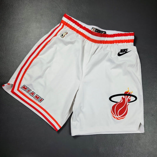 100% Authentic Nike Miami Heat Classic Edition Shorts Size 42 XL Mens