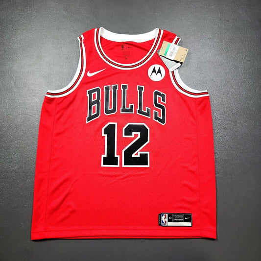 100% Authentic Ayo Dosunmu Nike Bulls Icon Edition Swingman Jersey Size 52 XL