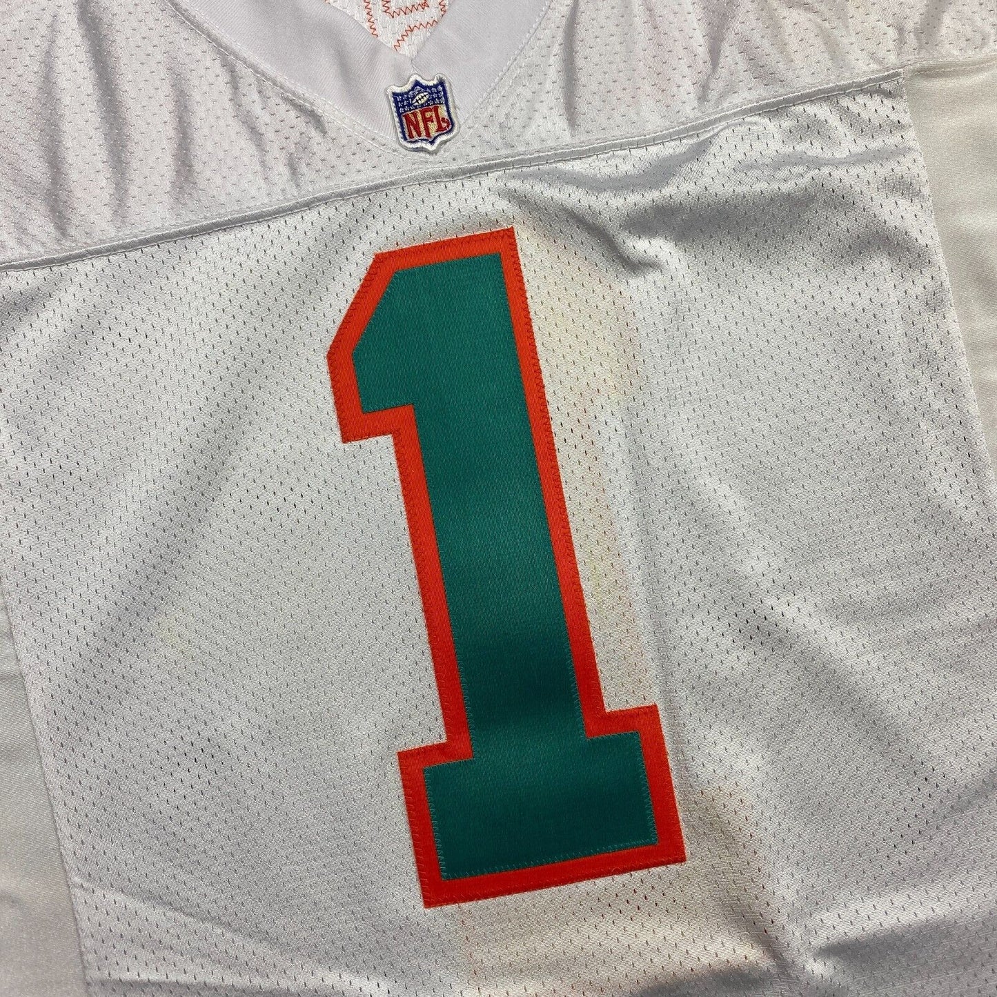 Don Shula Vintage Wilson Pro Line Dolphins Authentic Jersey Size 44 L - marino
