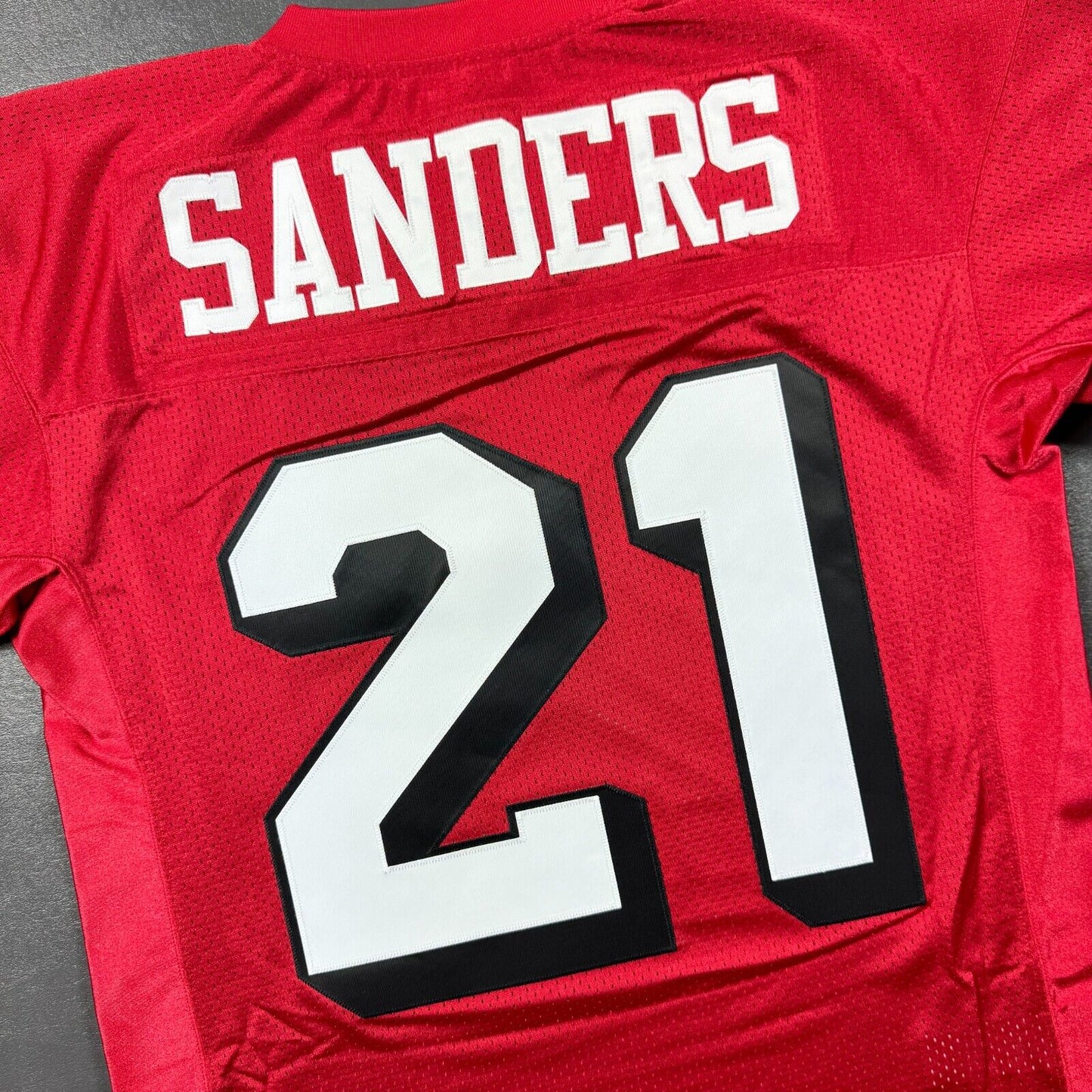 100% Authentic Deion Sanders Mitchell Ness 94 San Francisco 49ers Jersey 56 3XL