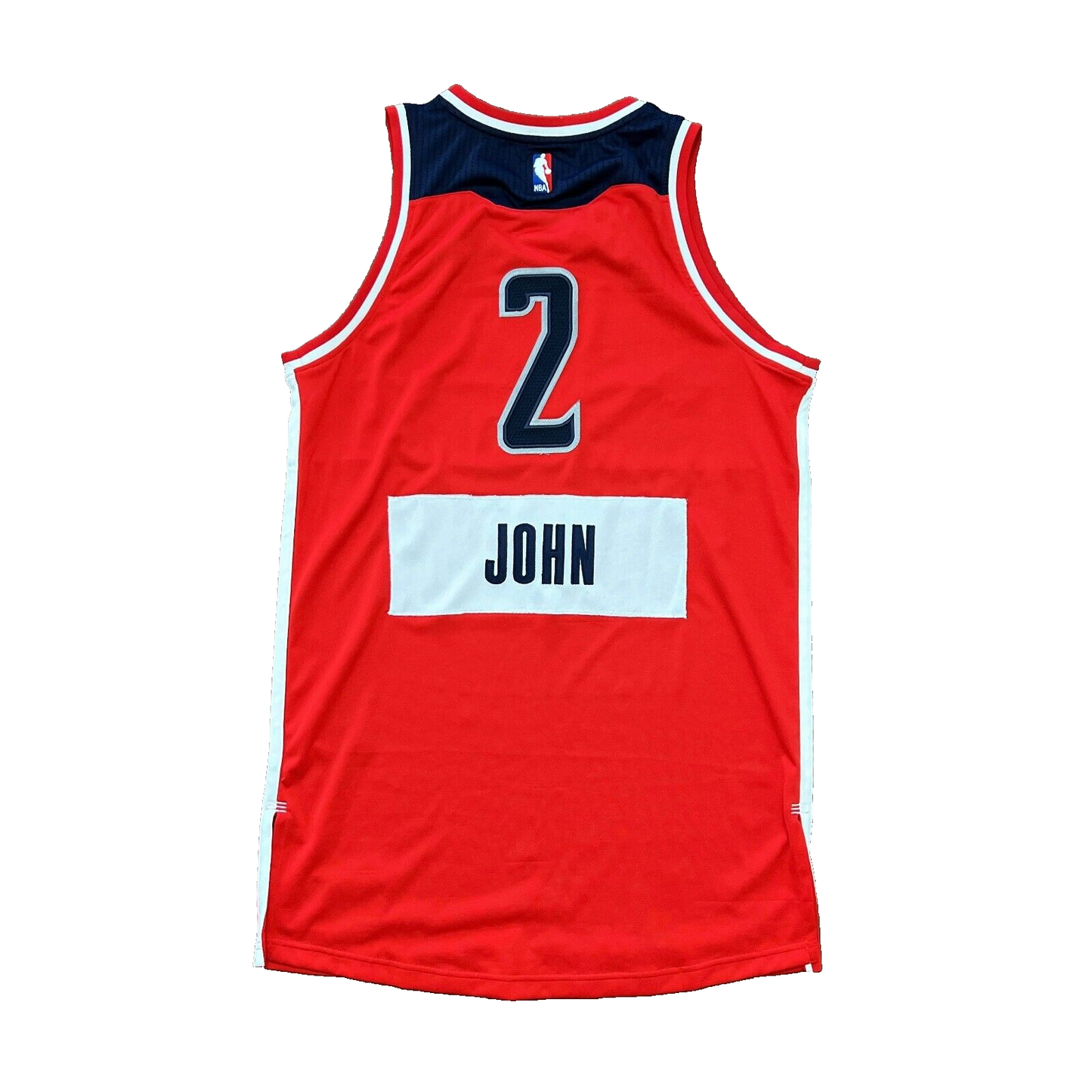 100% Authentic John Wall Adidas Xmas Wizards Jersey Size XL 48 Pro Cut Mesh #