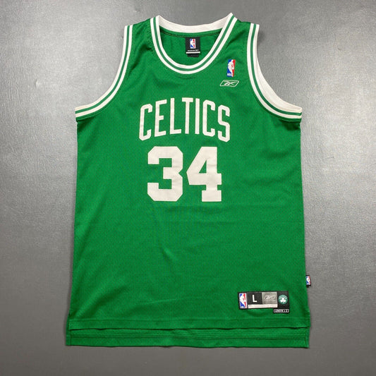 100% Authentic Paul Pierce Vintage Reebok Celtics Swingman Jersey Size L Mens