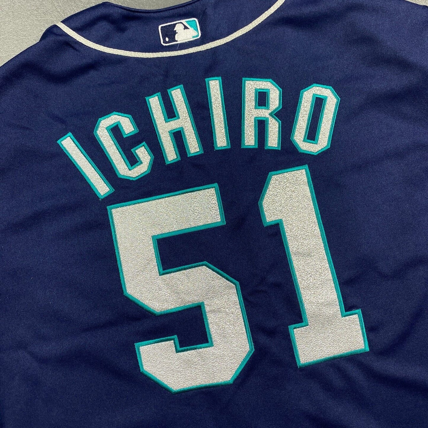 100% Authentic Ichiro Suzuki Russell Athletics 2001 All Star Mariners Jersey 40