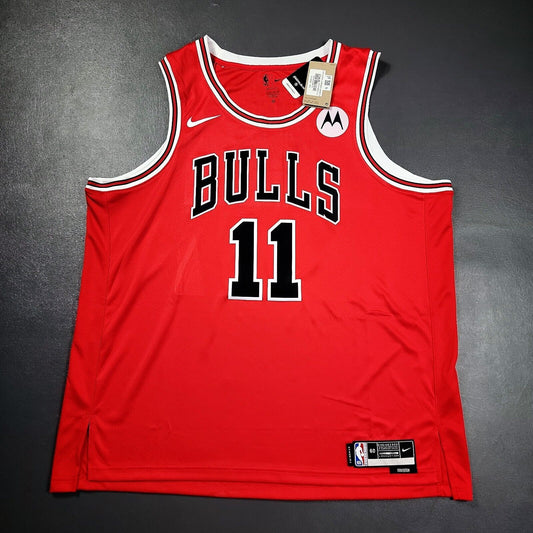 100% Authentic Demar DeRozan Nike Bulls Icon Edition Swingman Jersey 60 3XL Mens