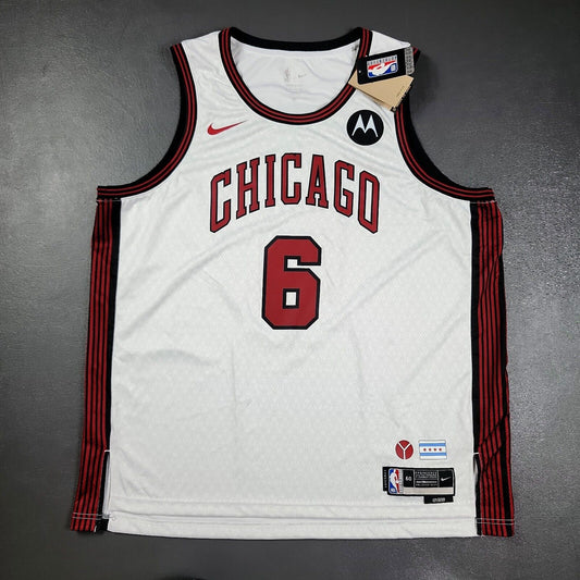 100% Authentic Alex Caruso Nike Bulls City Edition Swingman Jersey Size 60 3XL
