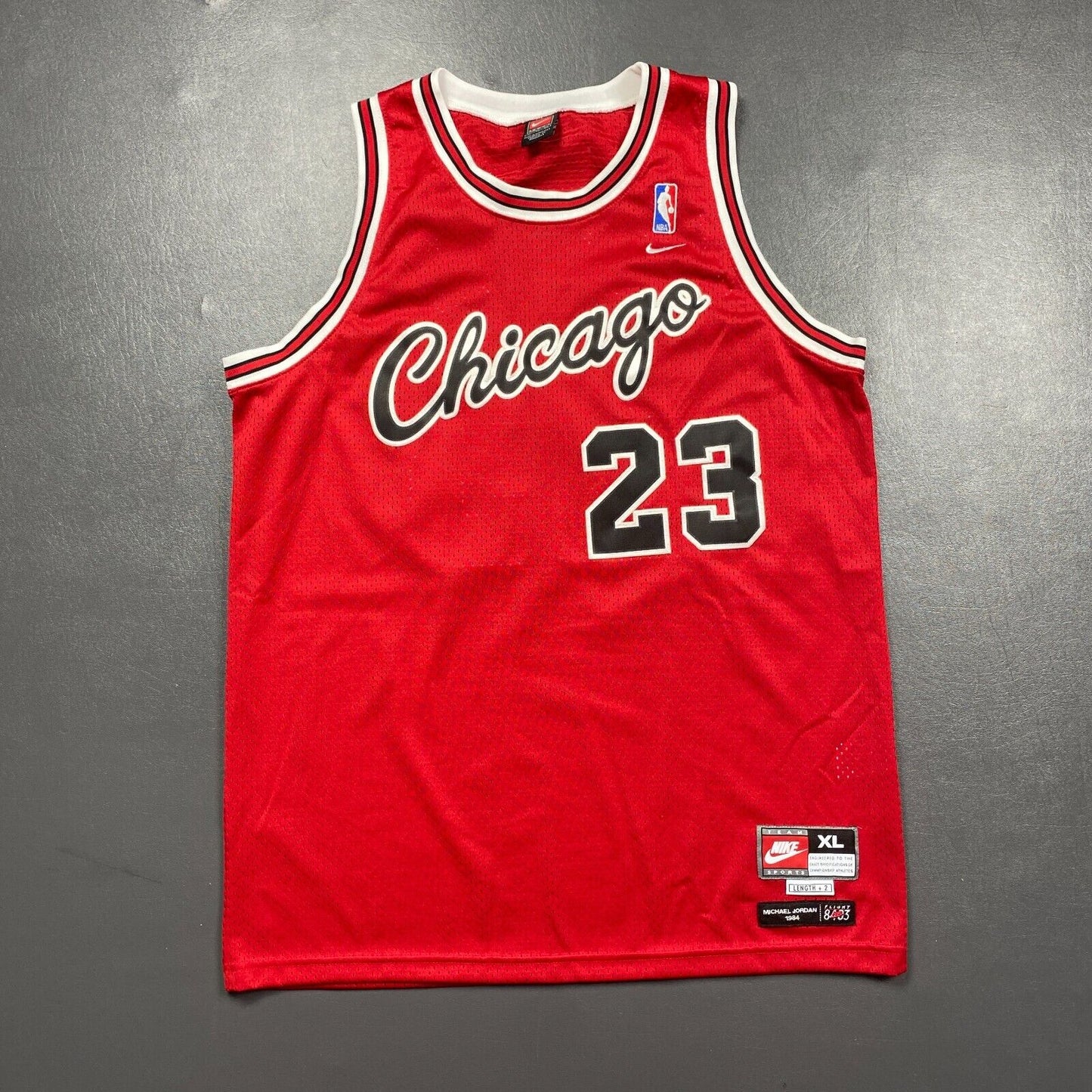 100% Authentic Michael Jordan Vintage Nike 84 85 Bulls Rookie Jersey Size XL 48
