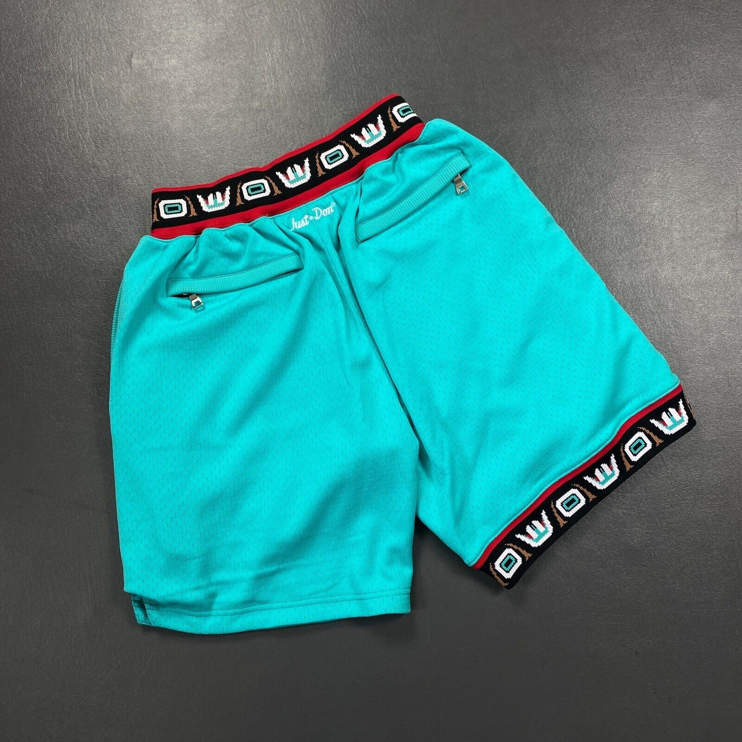 100% Authentic Just Don 95 96 Vancouver Grizzlies Mitchell Ness Shorts Size S