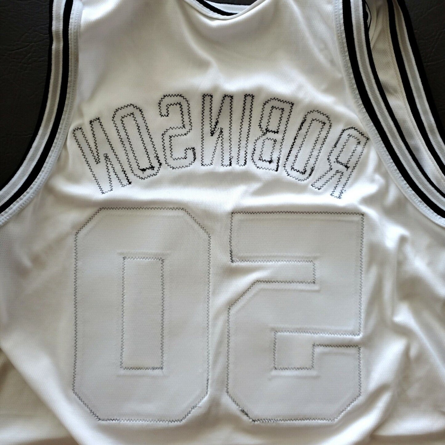 100% Authentic David Robinson Nike 01 02 911 Spurs Pro Cut Game Jersey 50+4"