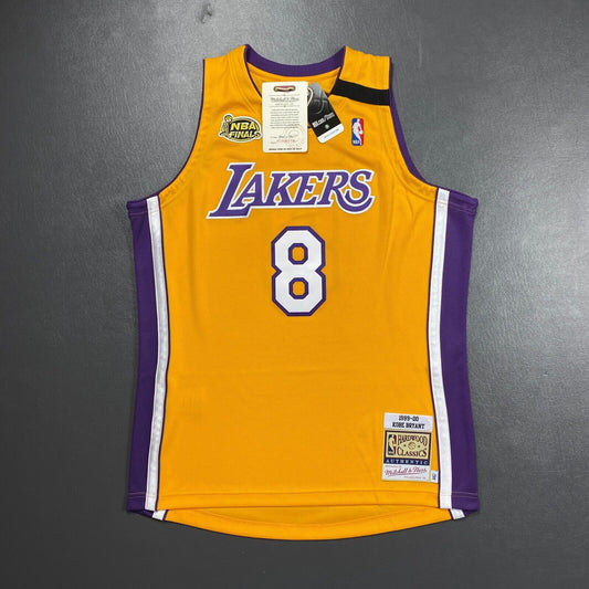 100% Authentic Kobe Bryant Mitchell Ness 99 00 Finals Lakers Jersey Size 44 L