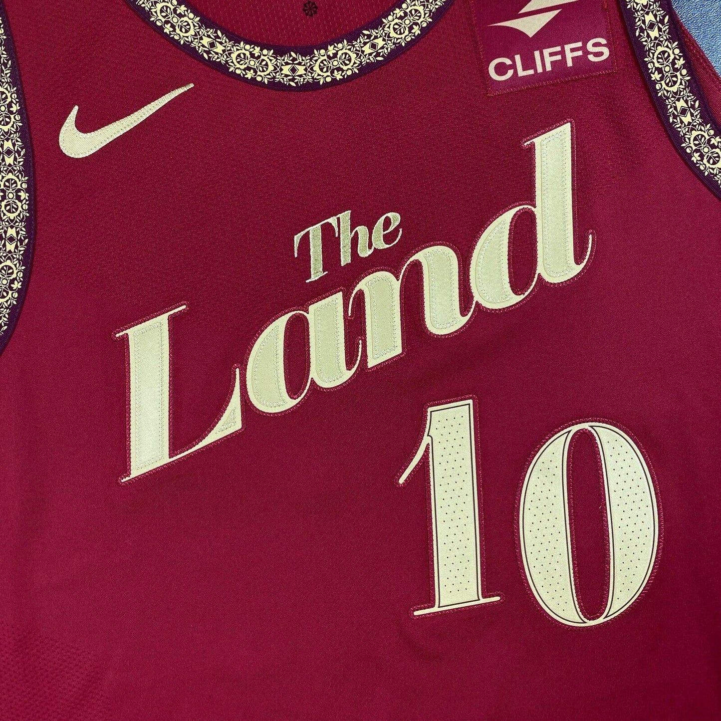100% Authentic Darius Garland Nike Cavaliers Cavs City Jersey Size 52 XL Cliffs