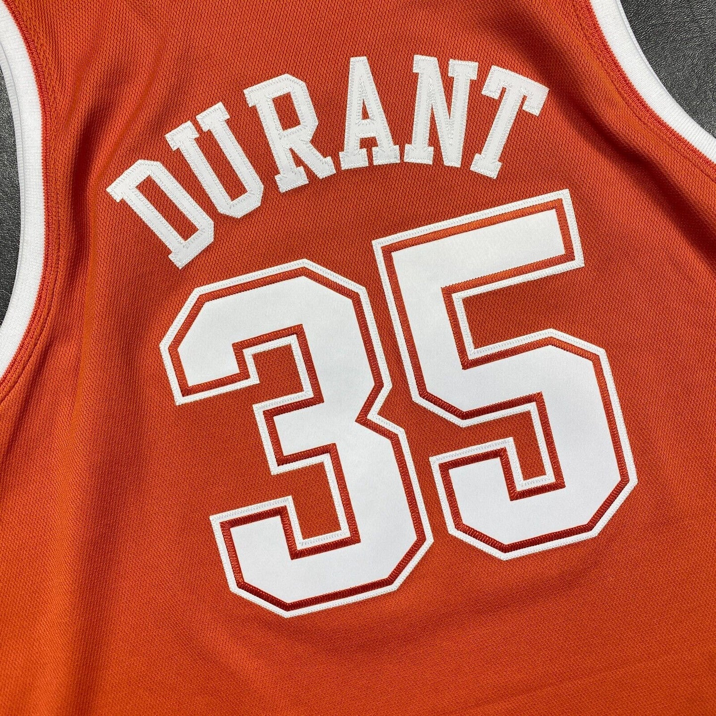 100% Authentic Kevin Durant Mitchell & Ness 06 07 Texas Longhorns Jersey 44 L