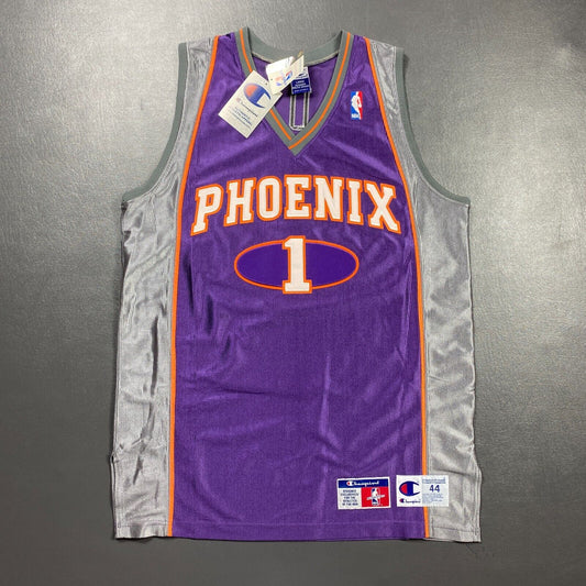 100% Authentic Penny Hardaway Vintage Champion Phoenix Suns Jersey Size 44 L XL