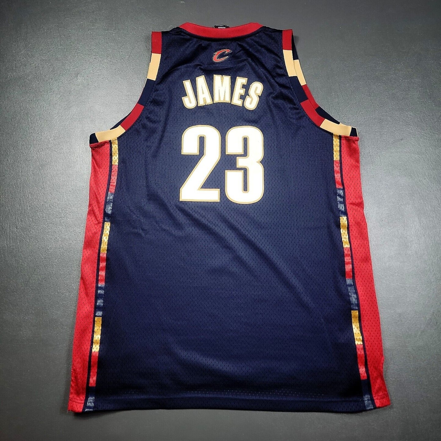 100% Authentic Lebron James Adidas Cavaliers Cavs Away Jersey Size 2XL 52 Mens