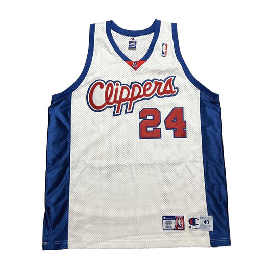 100% Authentic Andre Miller Vintage Champion Clippers Jersey Size 48 L XL