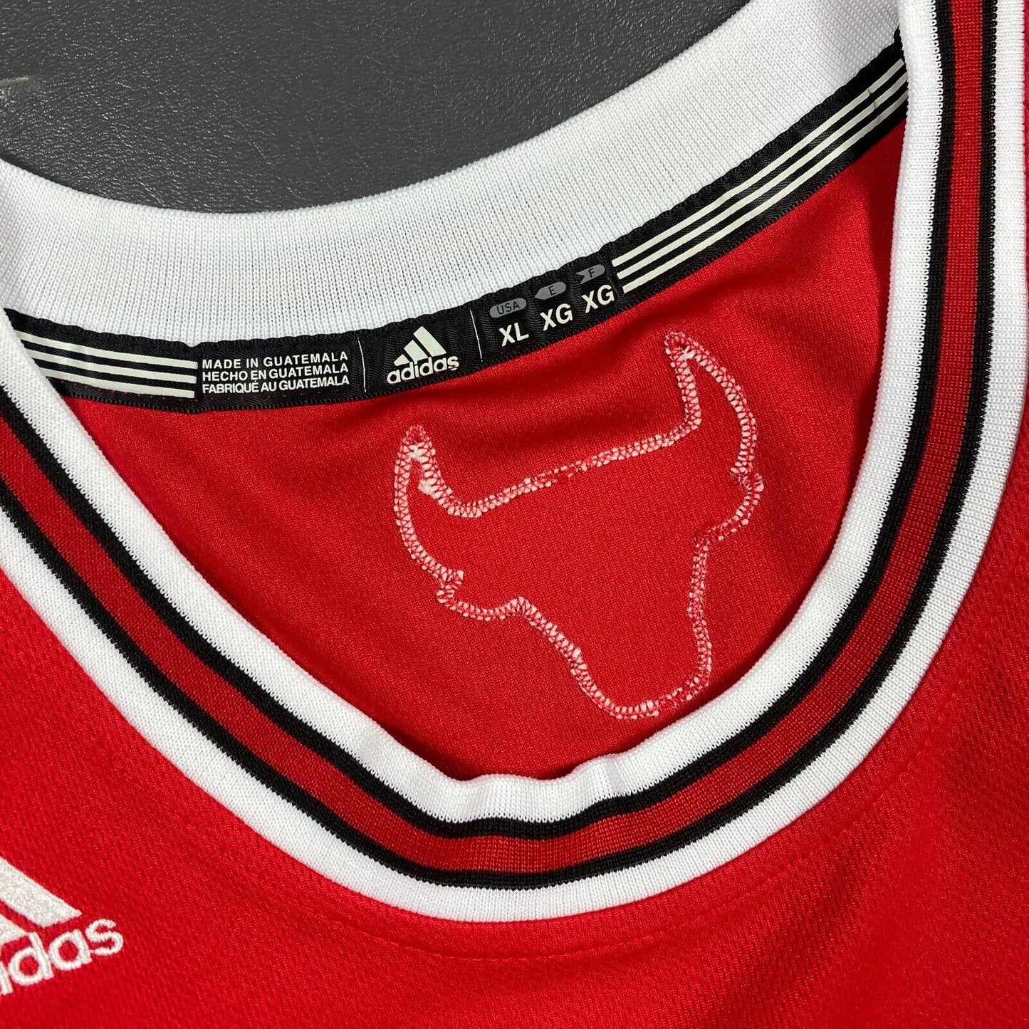 100% Authentic Derrick Rose Adidas Chicago Bulls Jersey Size Size XL+2" Mens