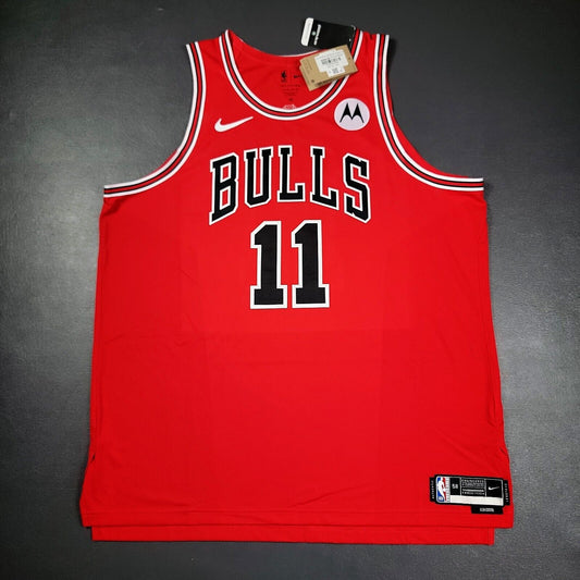 100% Authentic Demar DeRozan Nike Bulls Icon Edition Jersey Size 58 3XL Motorola