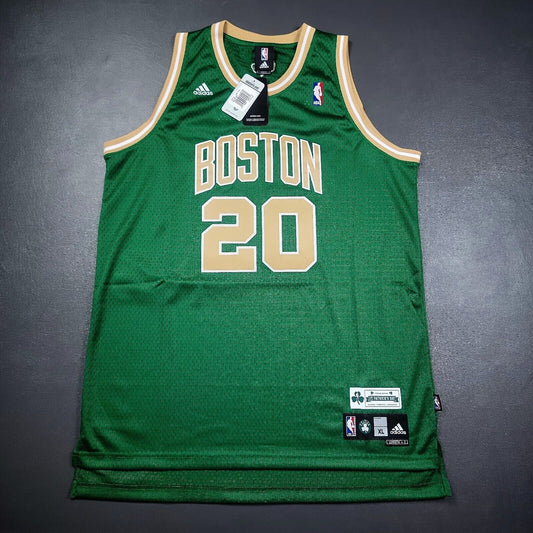 100% Authentic Ray Allen Adidas St. Patrick's Day Special Edition Celtics Jersey