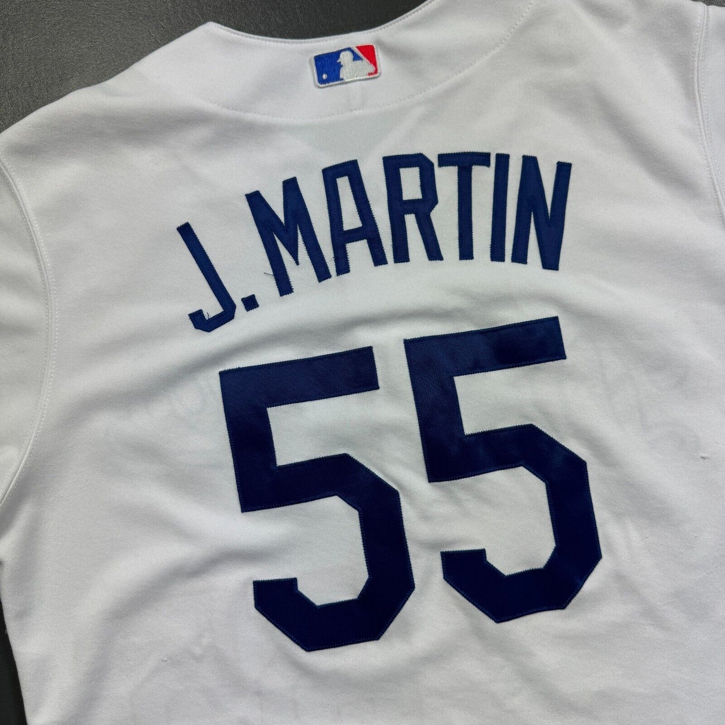 100% Authentic Russell Martin Vintage Majestic Los Angeles Dodgers Jersey 44 L