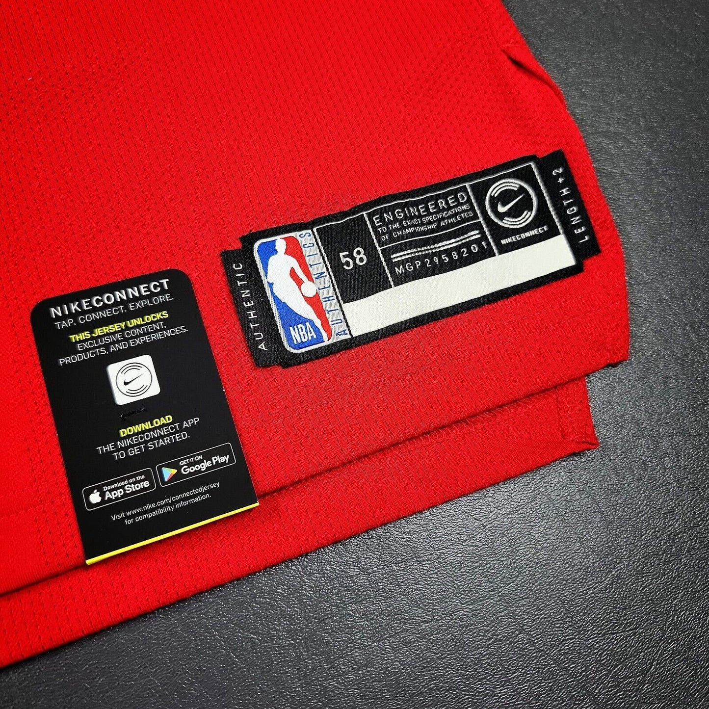 100% Authentic Zach Lavine Nike Bulls Icon Edition Jersey Size 58 3XL Mens