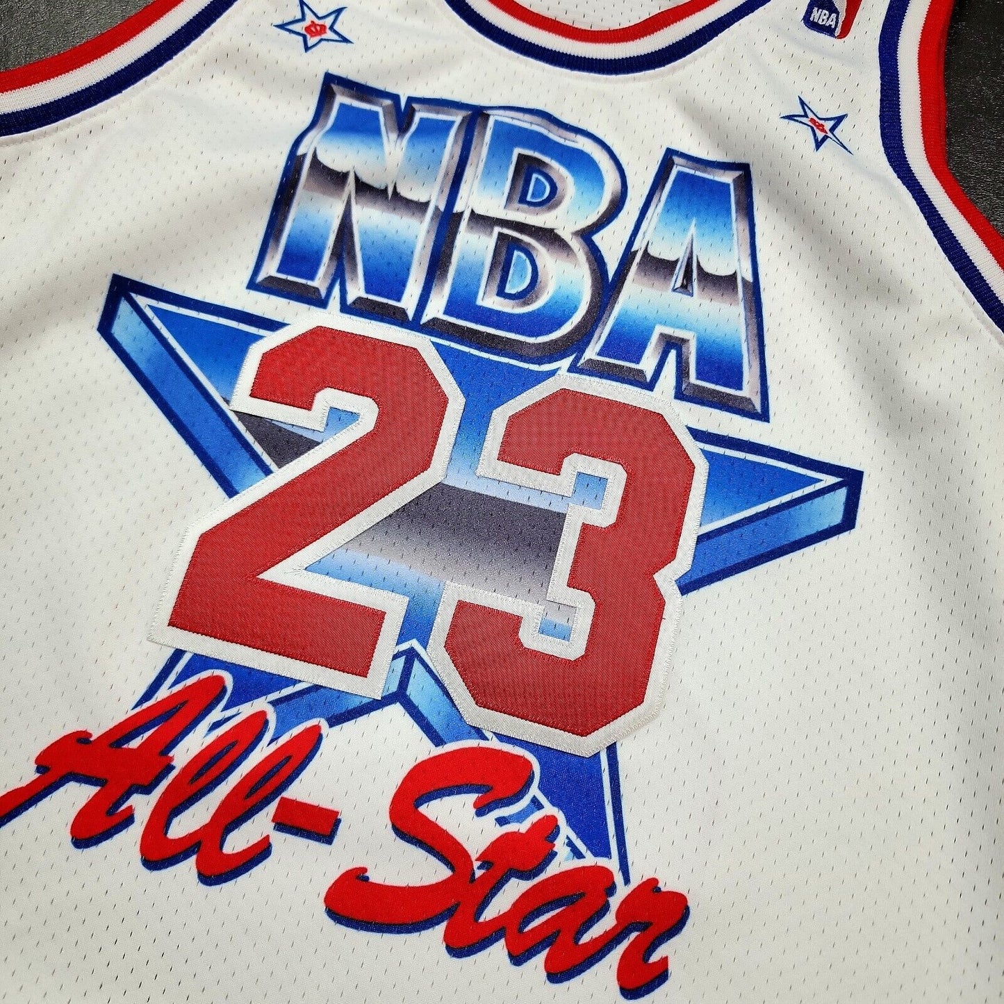 100% Authentic Michael Jordan Mitchell & Ness 1991 All Star Game Jersey Size 44