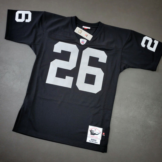 100% Authentic Rod Woodson 2002 Raiders Mitchell & Ness Jersey Size 40 M Mens