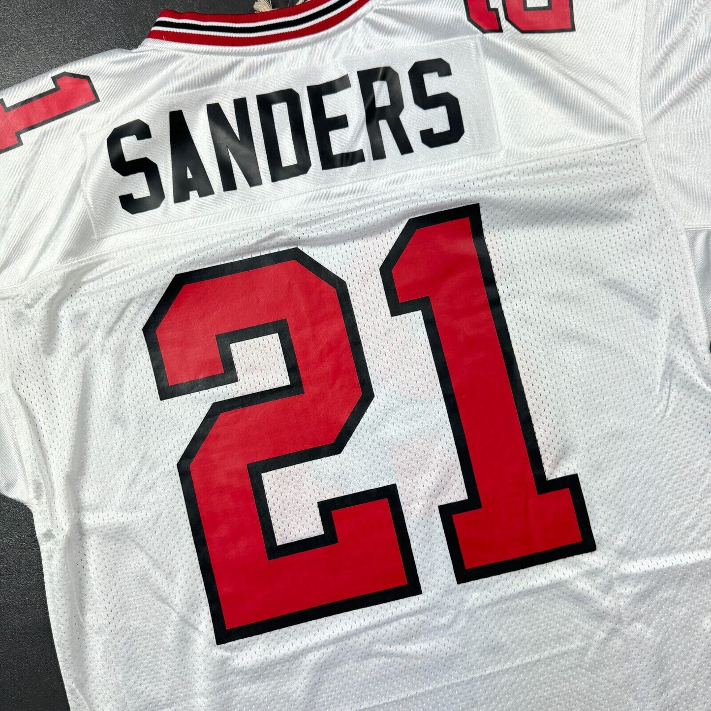 100% Authentic Deion Sanders Mitchell Ness 1989 Atlanta Falcons Jersey 48 XL