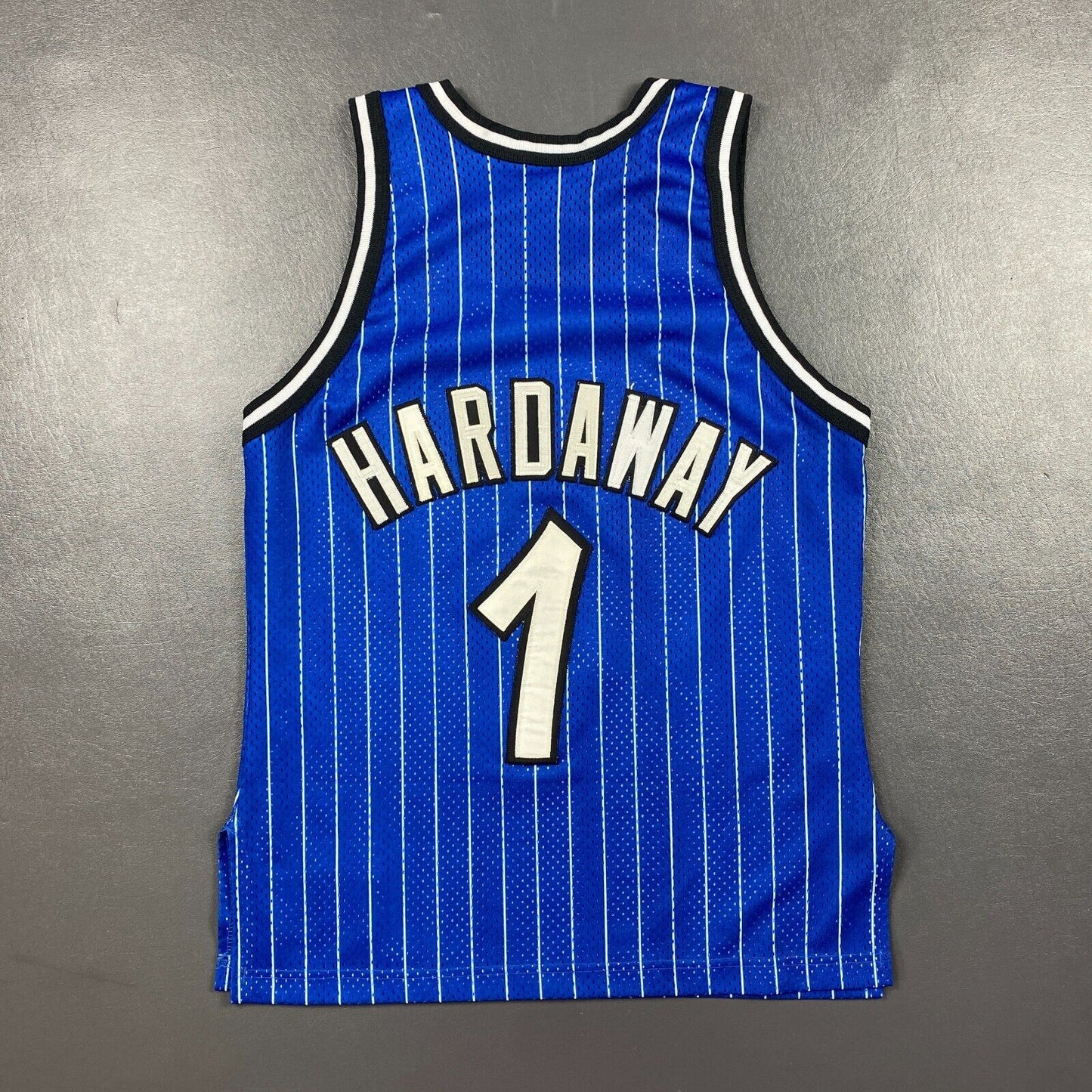 100% Authentic Penny Hardaway Vintage Champion 95 96 Magic Jersey Size 40 M
