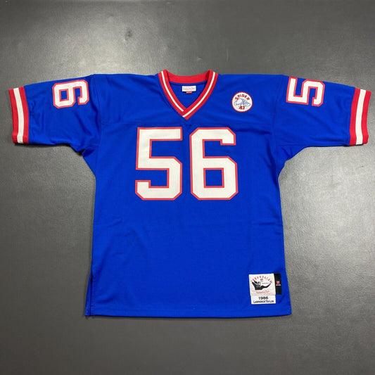 100% Authentic Lawrence Taylor Mitchell Ness 1986 Giants Jersey Size 48 XL Mens