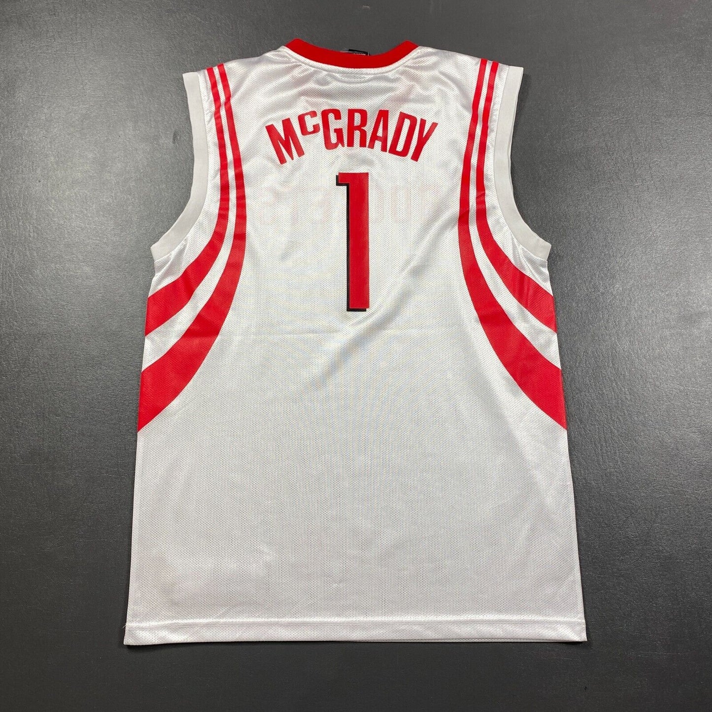 100% Authentic Tracy Mcgrady Vintage Reebok Rockets Jersey Size M Mens