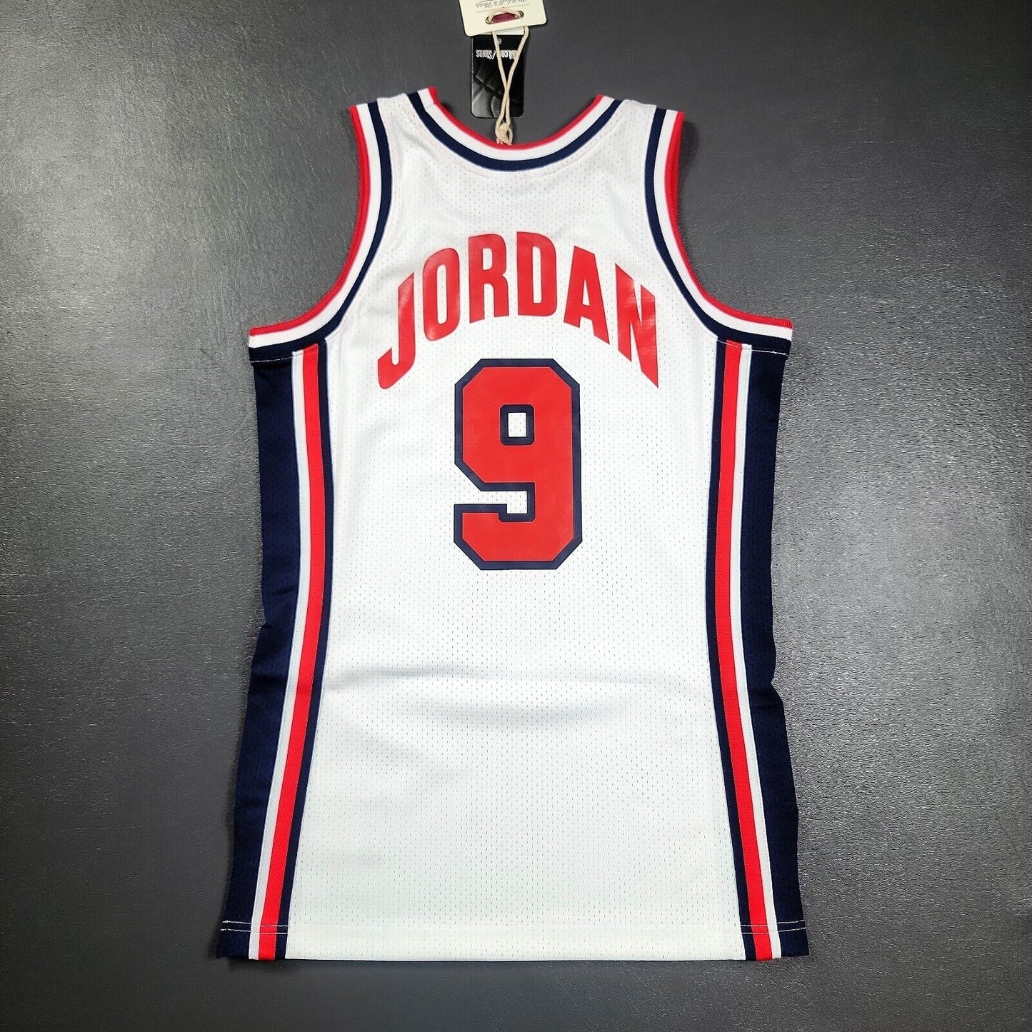 100% Authentic Michael Jordan Mitchell Ness 1992 Dream Team USA Jersey Size 36 S