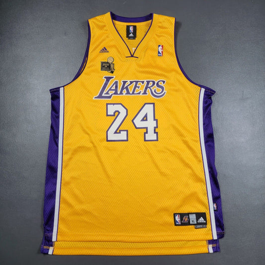 100% Authentic Kobe Bryant Adidas 2009 NBA Champions Lakers Jersey Size XL Mens