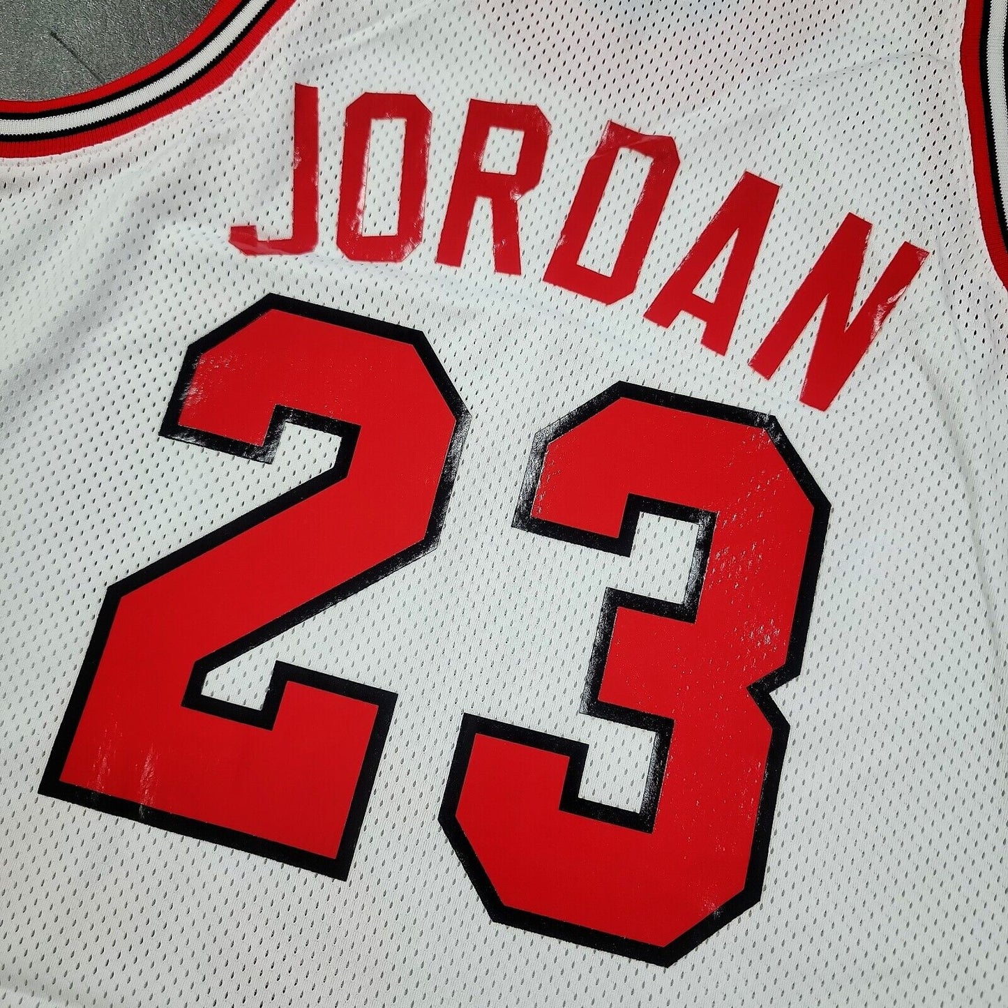 100% Authentic Michael Jordan Rookie Mitchell Ness 84 85 Bulls Jersey Size 44 L