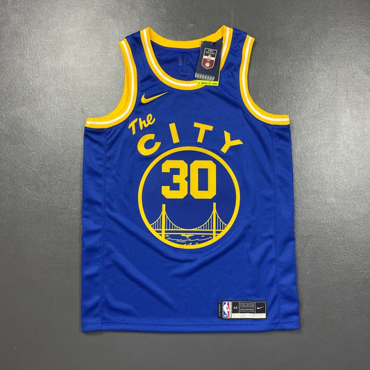 100% Authentic Stephen Curry Warriors Classic The City Swingman Jersey Size 44 M