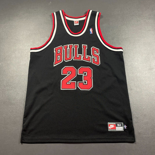 100% Authentic Michael Jordan Vintage Nike 97 98 Bulls Jersey Size 52 2XL Mens