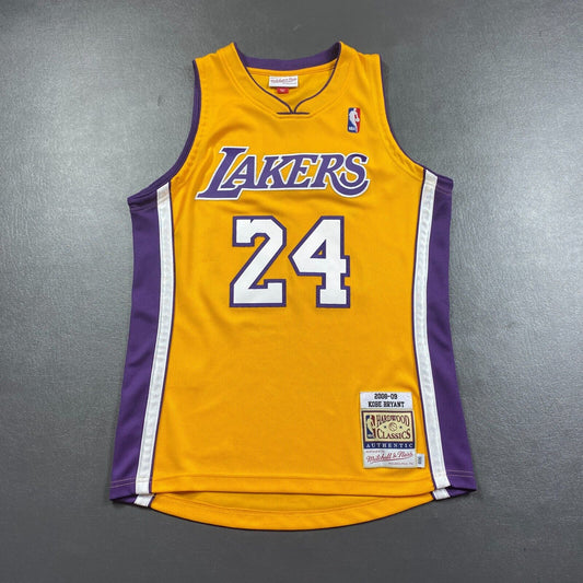 100% Authentic Kobe Bryant Mitchell Ness 08 09 Lakers Jersey Size 40 M Mens
