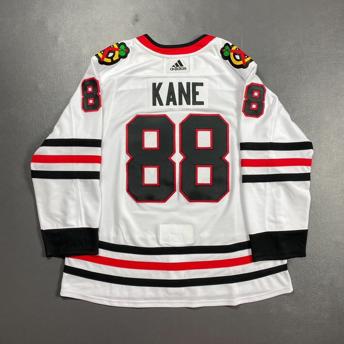 100% Authentic Patrick Kane Adidas Chicago Blackhawks Jersey Size 60 Mens