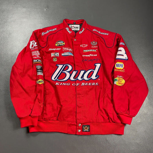 100% Authentic Dale Earnhardt Jr. Authentics Chase Bud King Of Beers Size 3XL