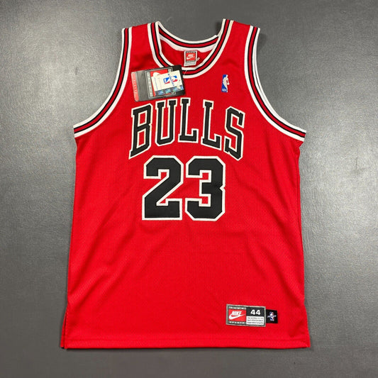 100% Authentic Michael Jordan Vintage Nike 97 98 Bulls Jersey Size 44 L Mens