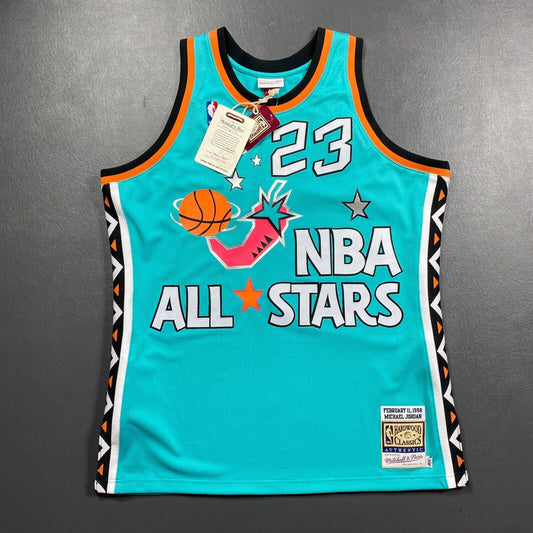 100% Authentic Michael Jordan Mitchell Ness 1996 All Star Game Jersey 48 XL Mens
