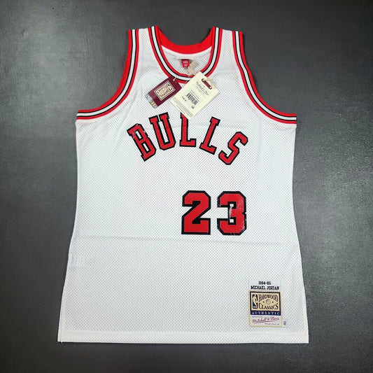 100% Authentic Michael Jordan Rookie Mitchell Ness 84 85 Bulls Jersey Size 44 L