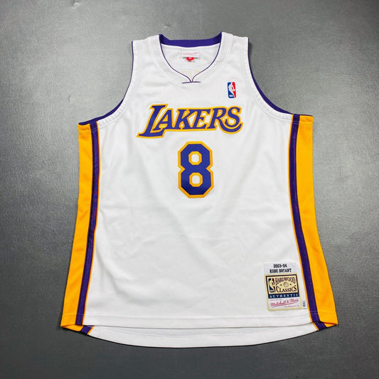100% Authentic Kobe Bryant Mitchell & Ness 03 04 Lakers Jersey Size 48 XL Mens