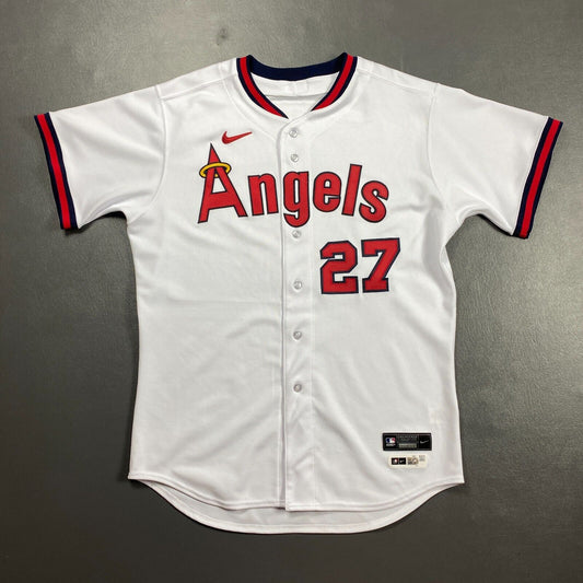 Nike Los Angeles Angels Issued Jersey Customized into Mike Trout Size 52 Mens
