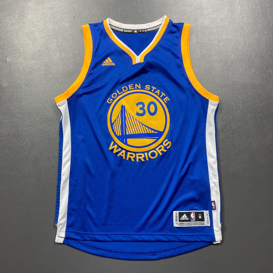 100% Authentic Stephen Curry Adidas Rev 30 Warriors Jersey Size M Mens