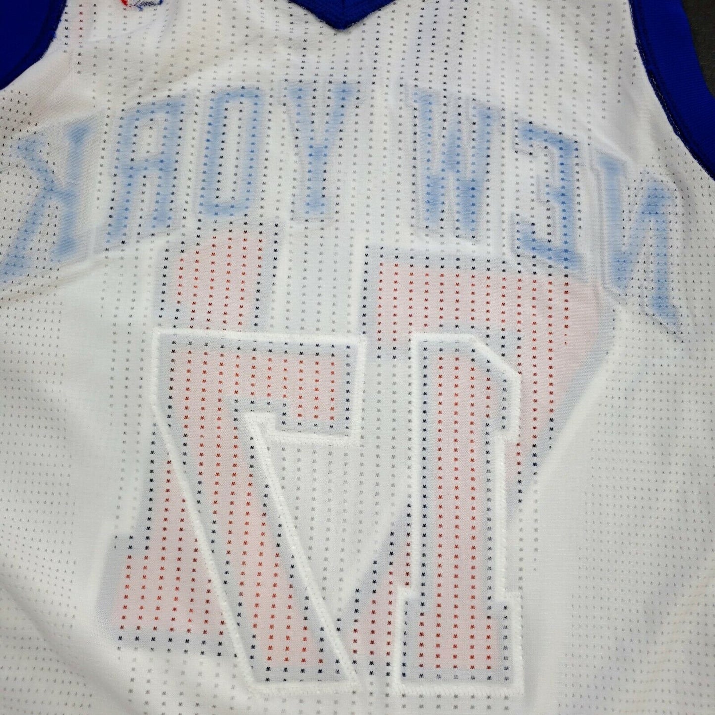 100% Authentic Jeremy Lin 2011 New York Knicks Pro Cut Jersey 2XL+2"