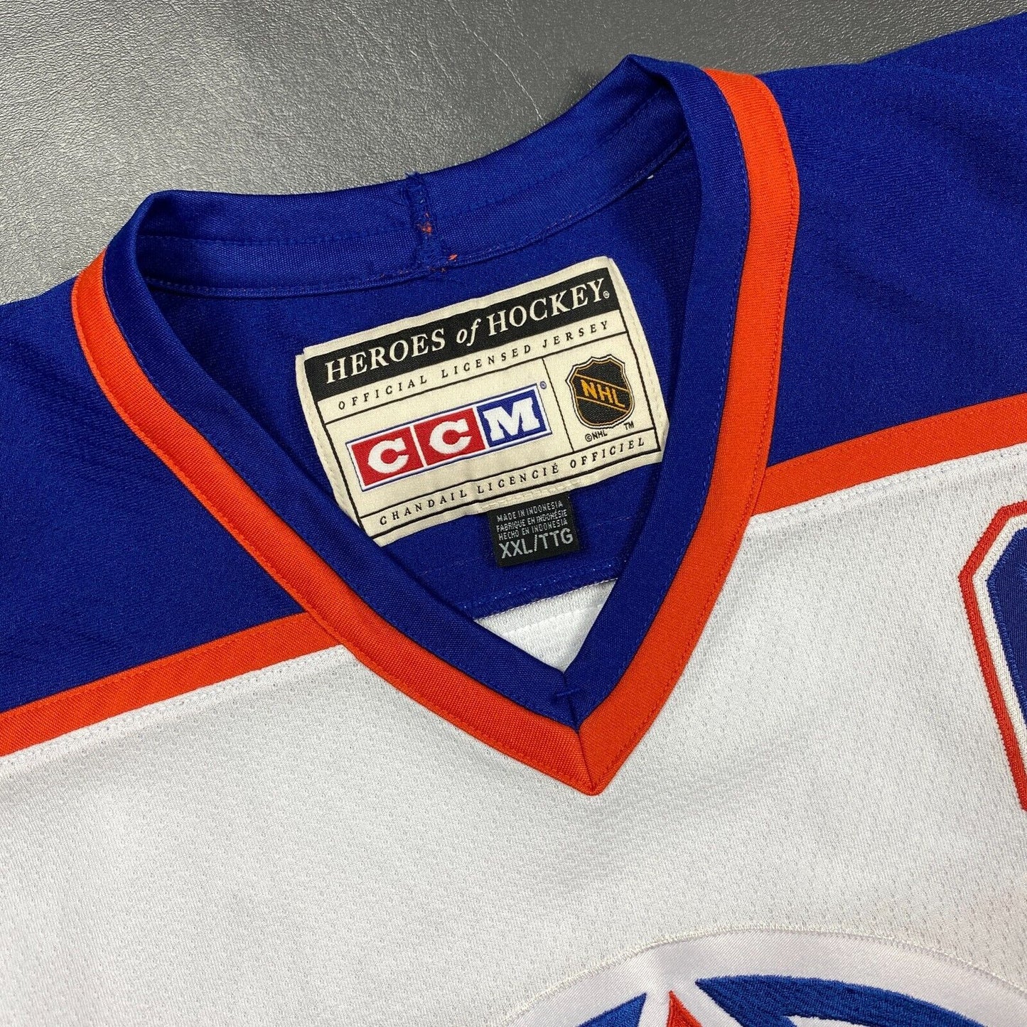 100% Authentic Wayne Gretzky Vintage CCM Edmonton Oilers Jersey Size 2XL Mens