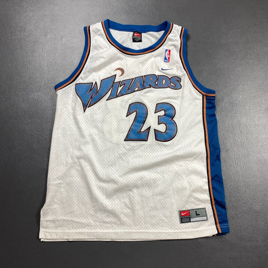 100% Authentic Michael Jordan Vintage Nike Washington Wizards Jersey Size L Mens