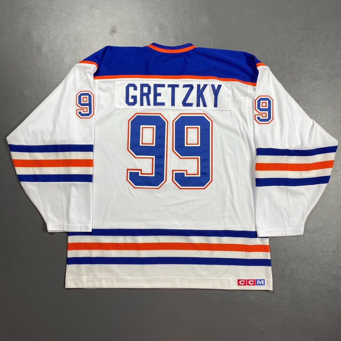 100% Authentic Wayne Gretzky Vintage CCM Edmonton Oilers Jersey Size 2XL Mens