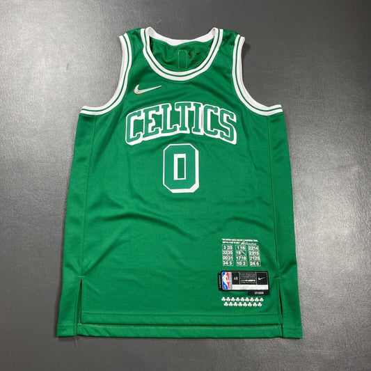 100% Authentic Jason Tatum Nike City Edition Celtics Swingman Jersey Size 48 L