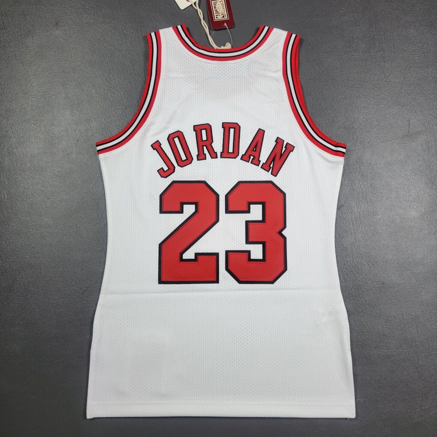 100% Authentic Michael Jordan Mitchell Ness 97 98 Finals Bulls Jersey Size 36 S