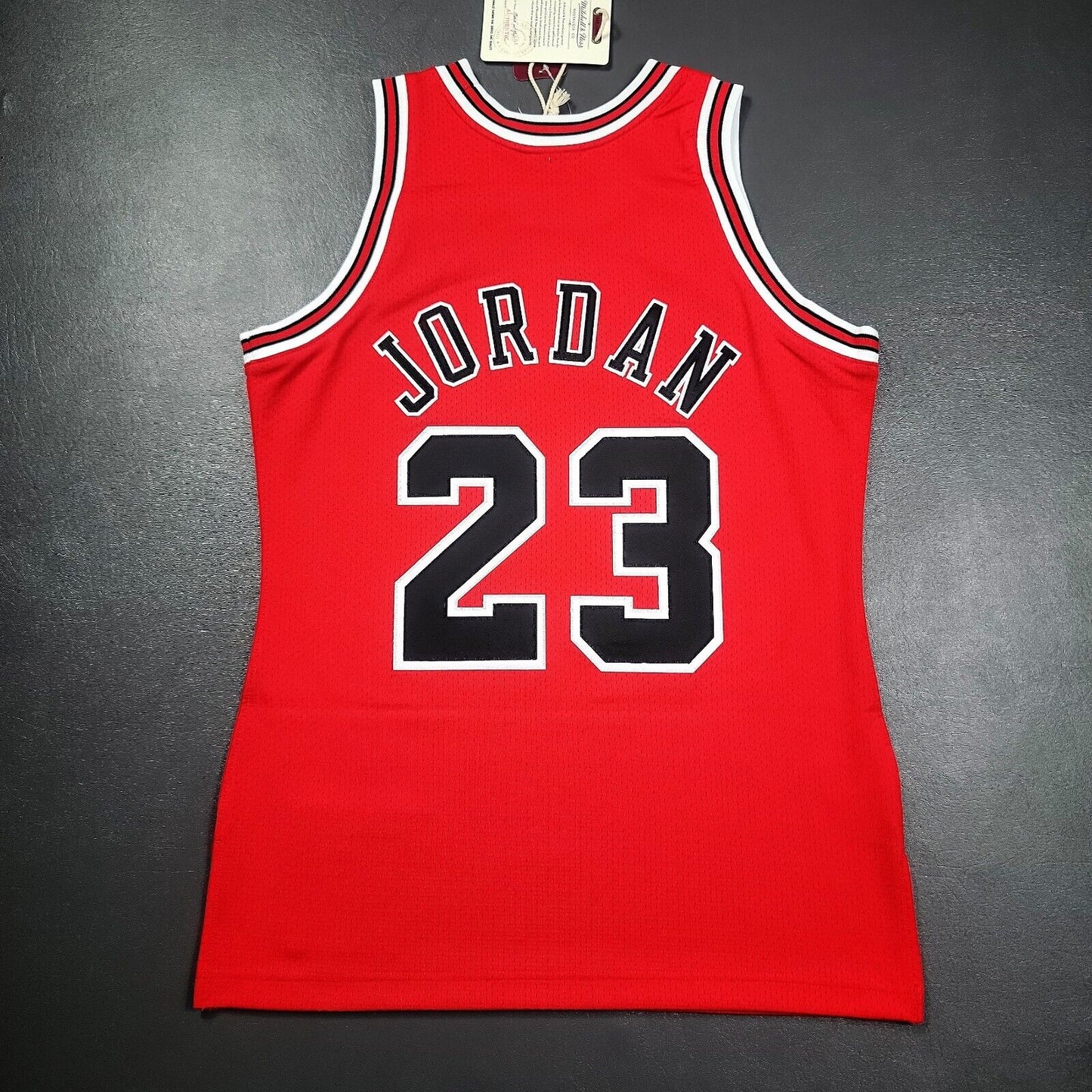 100% Authentic Michael Jordan Mitchell Ness 97 98 Finals Bulls Jersey Size 40 M